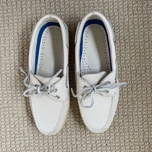 Unworn White Sperry Top-Siders